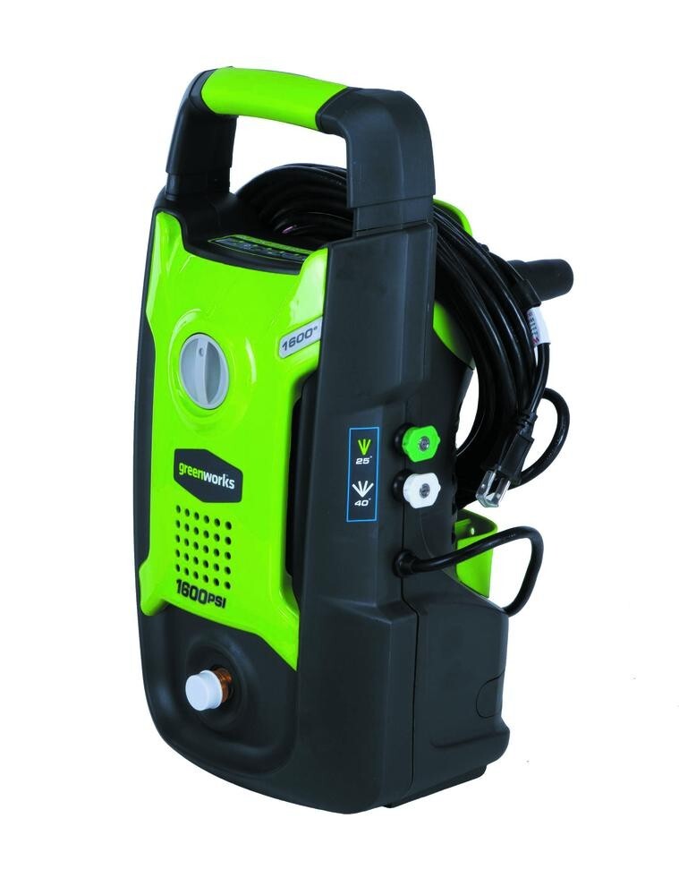 1600 PSI 1.2 GPM 13 Amp Corded Electric Pressure Washer Interchangeable Wand