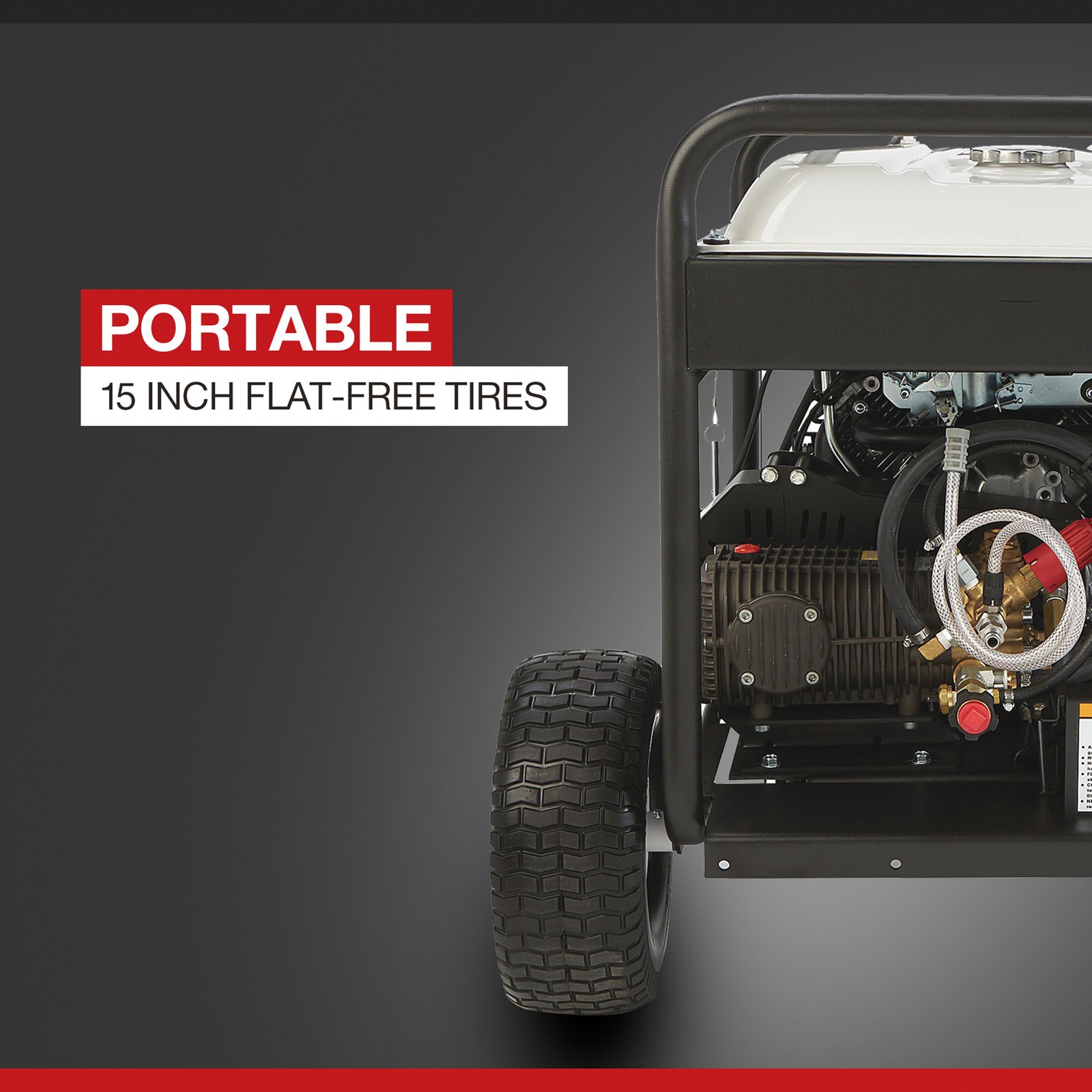 NorthStar Gas Cold Water Pressure Washer, Honda GX690 V-Twin OHV Engine,