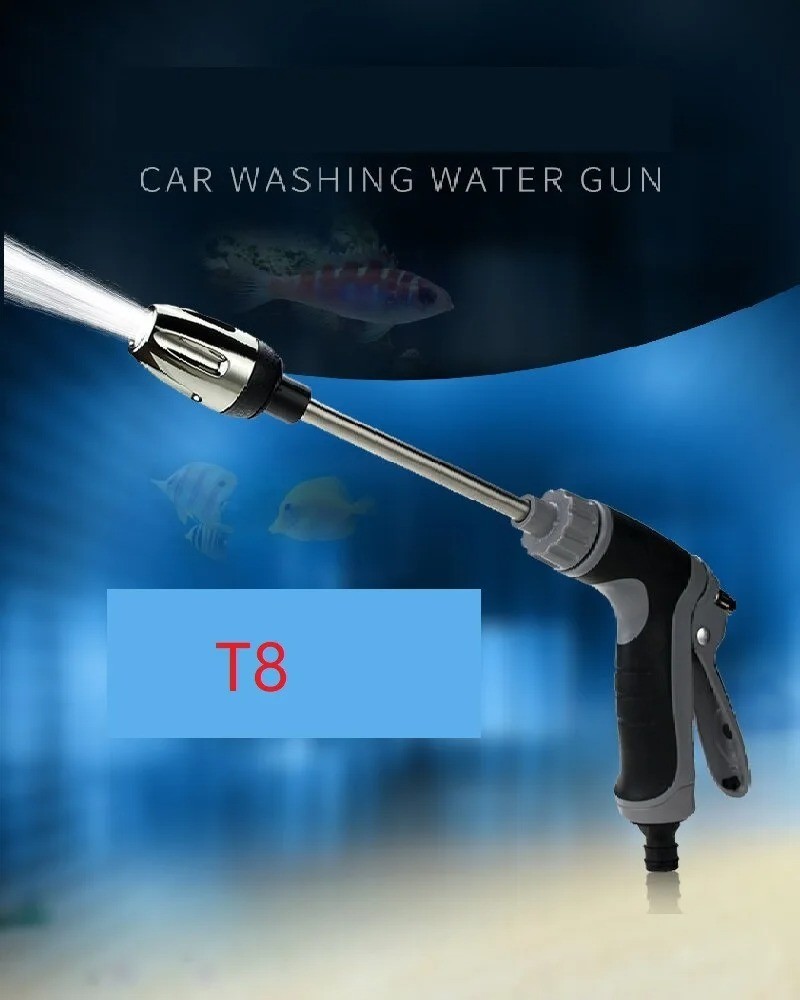 High Pressure Garden Water Spray Gun Hose Nozzle Car Wash Tool