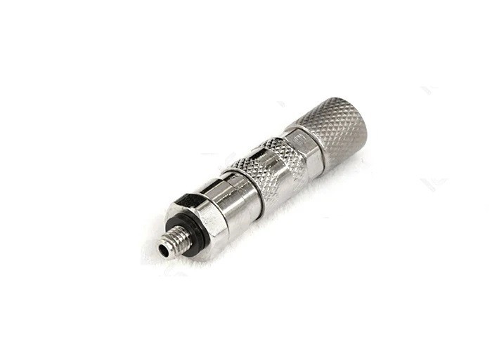 Hydraulic Quick Converter Nozzle Copper Chromium Plated Pressure HP Quick Joint