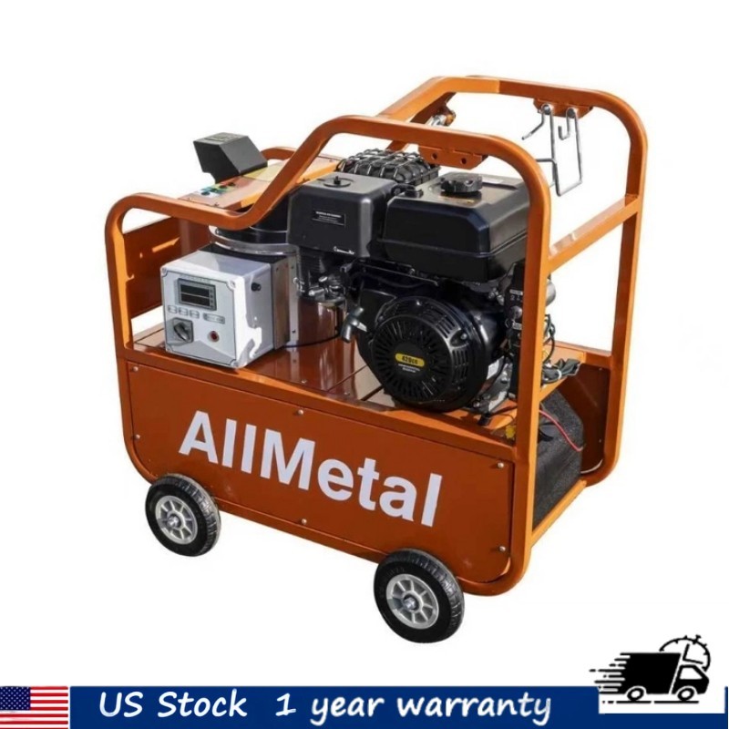 4000PSI 4GPM Commercial Hot Water High-Pressure Washer Shot Hot Water 5Gal 420cc