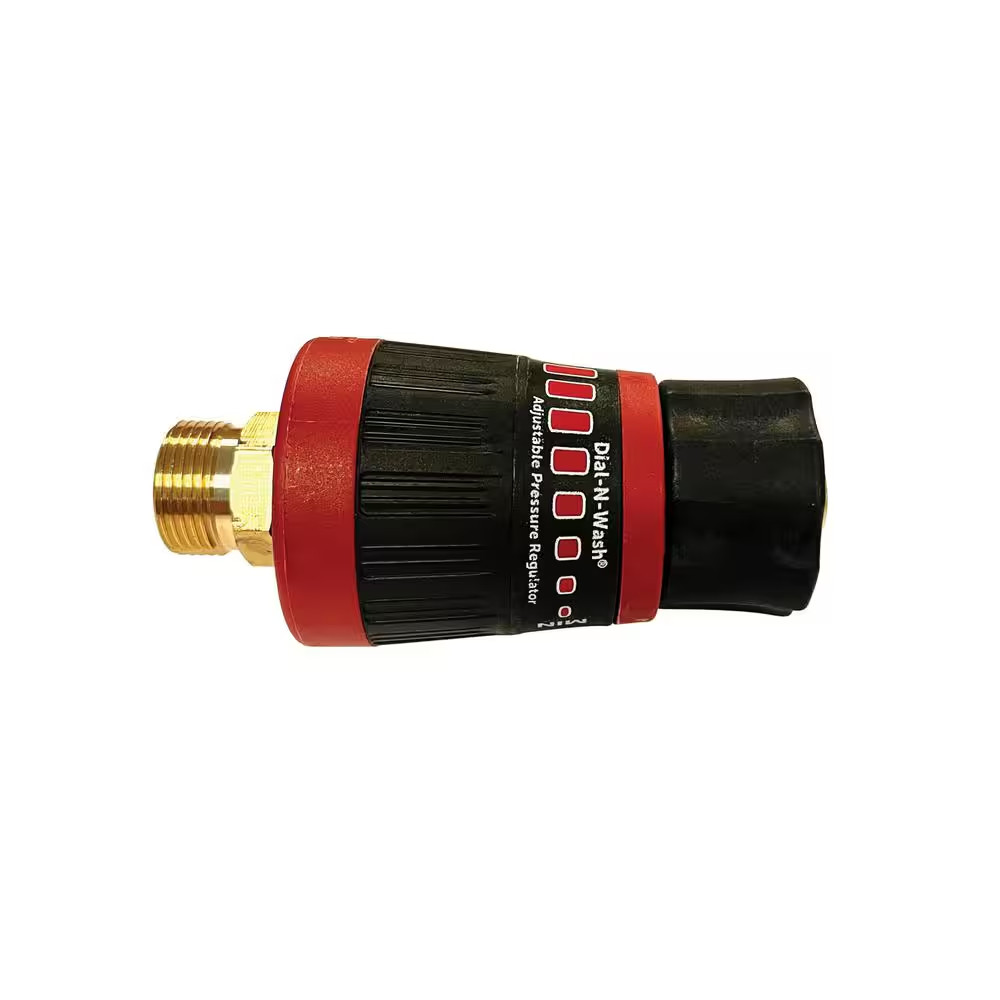 Dial-N-Wash Adjustable Pressure Regulator with M22 Connections for Cold Water 45