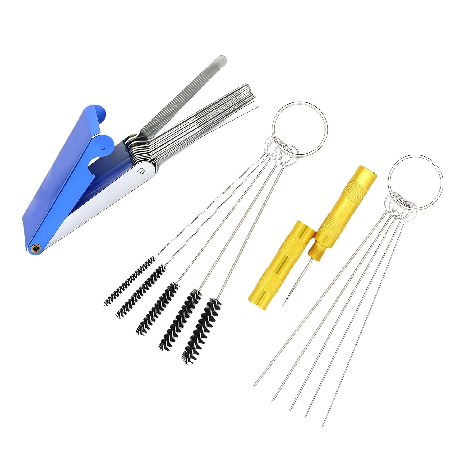 Carburetor Cleaning Kit 13pc Clean Line Set Torch Tip Cleaner Fuel System