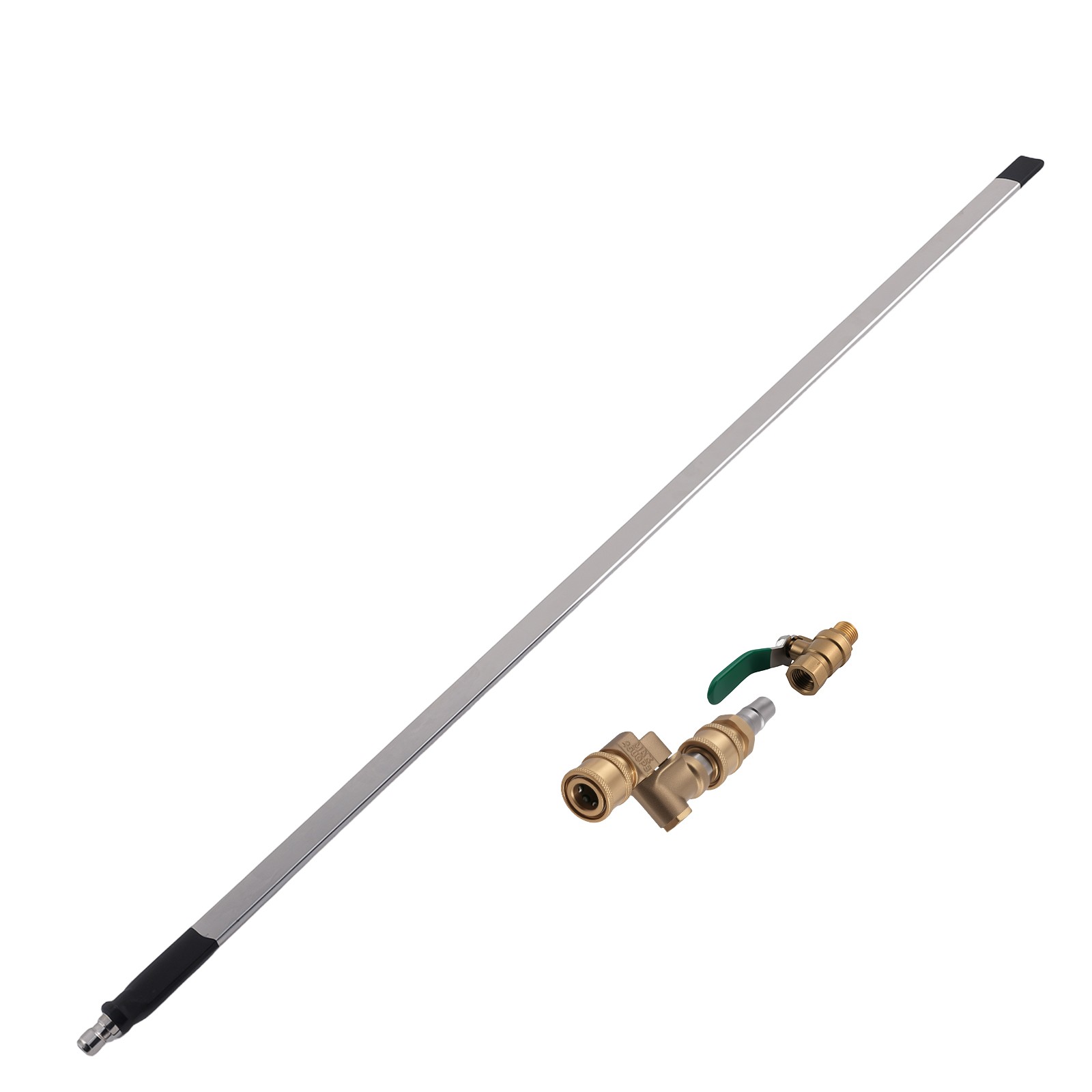 31.5″ Radiator Genie Cleaning Wand High Pressure Tool Quick Connect Valve