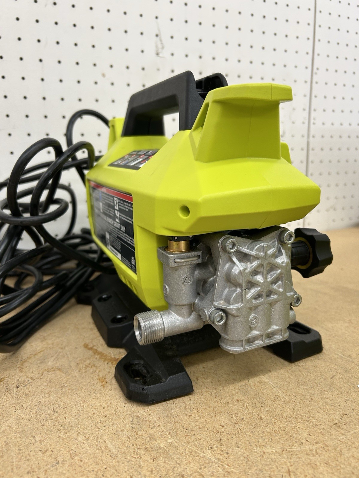 RYOBI 1800 PSI 1.2 GPM Cold Water Pressure Washer NO NOZZLES OR Foam Cannon