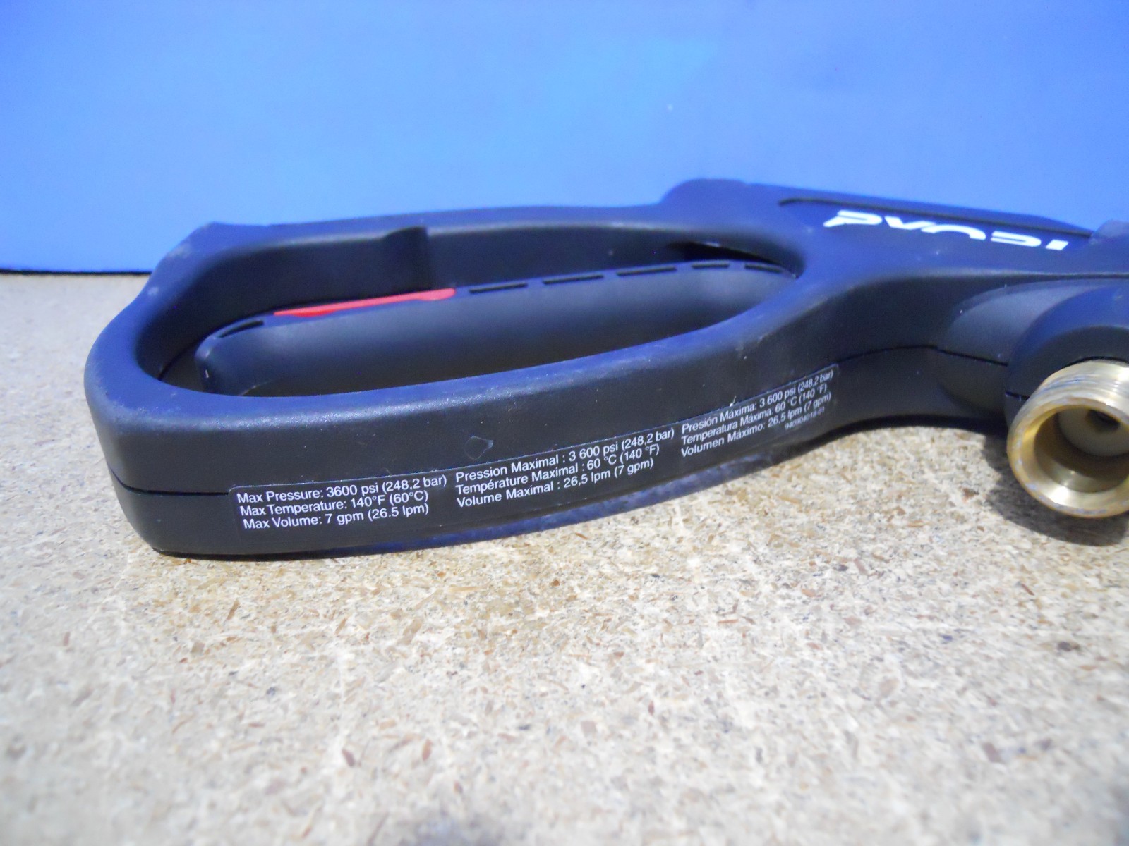 Genuine Ryobi 3600 psi Pressure Washer Trigger Handle Gun 940654083
