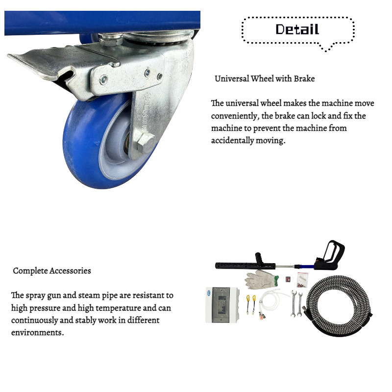 High Pressure Steam Cleaning Machine Commercial High Pressure Car Washer 220V