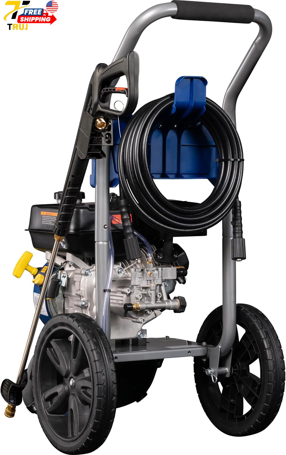 WPX3400 Gas Pressure Washer 3400 PSI and 2.6 Max GPM Onboard Soap Tank FREE SHIP