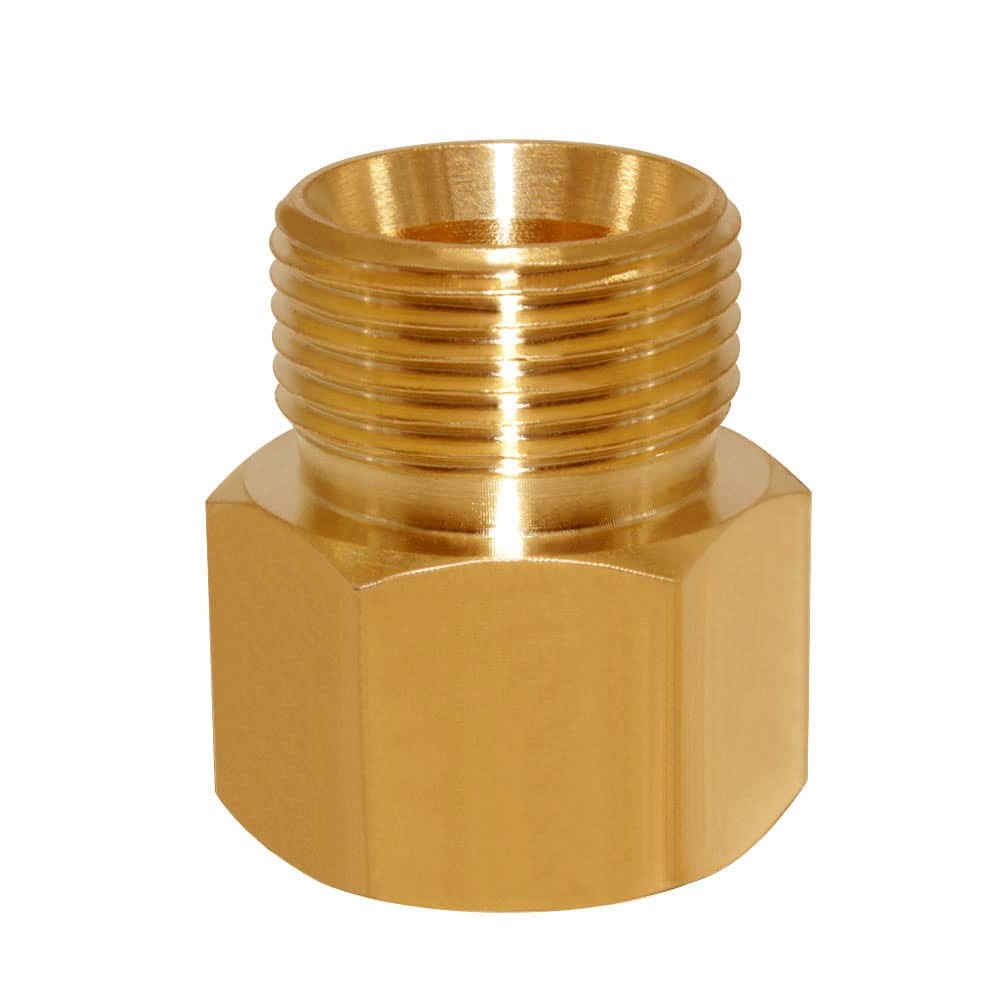 Pressure Washer Coupler M22 15mm Male Thread to M22 14mm Female Fitting Hose …