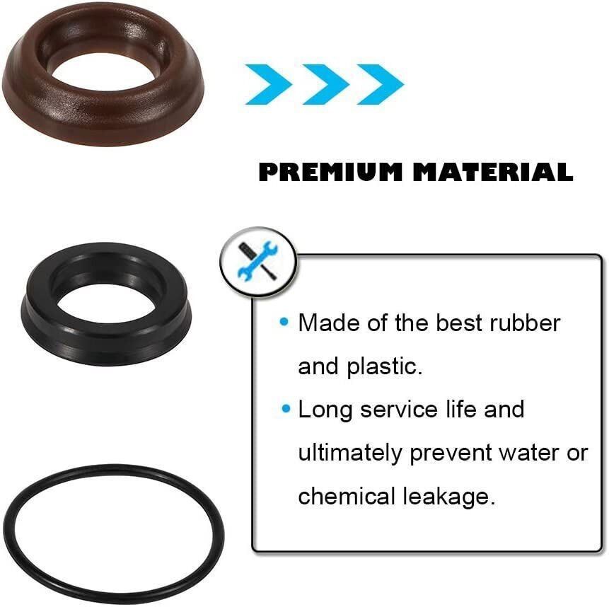 For Annovi Reverberi Pressure Washer Pump RK RKA RKV XRC AR1857 Seal Kit 18mm