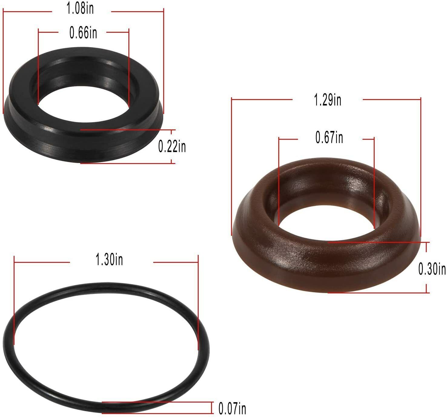 For AR 1857 Seal Kit 18mm XR Annovi Reverberi RK RKA RKV XRC XRA AR1857