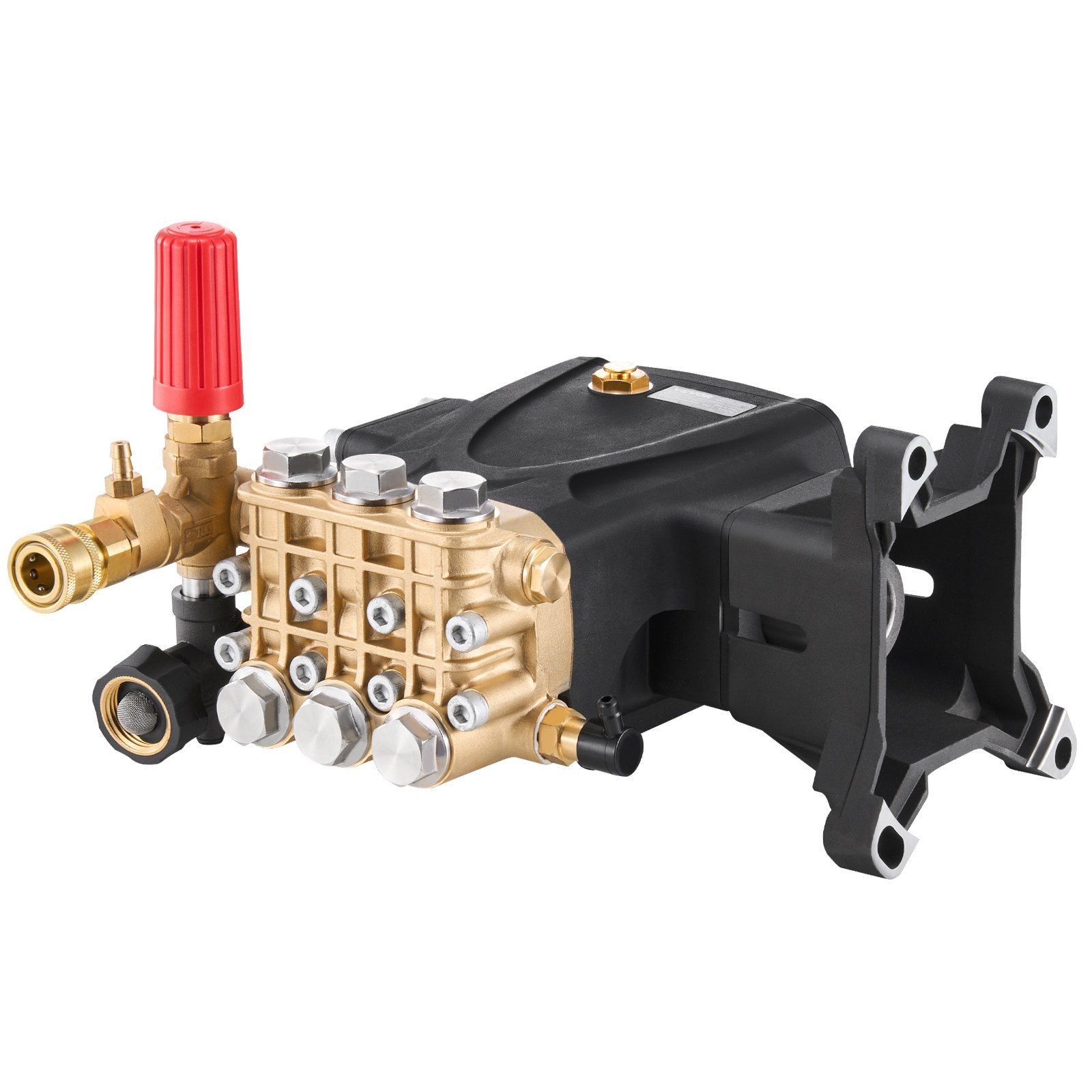 Pressure Washer Pump Triplex Plunger 4200psi 4.2gpm 1in Horizontal Shaft