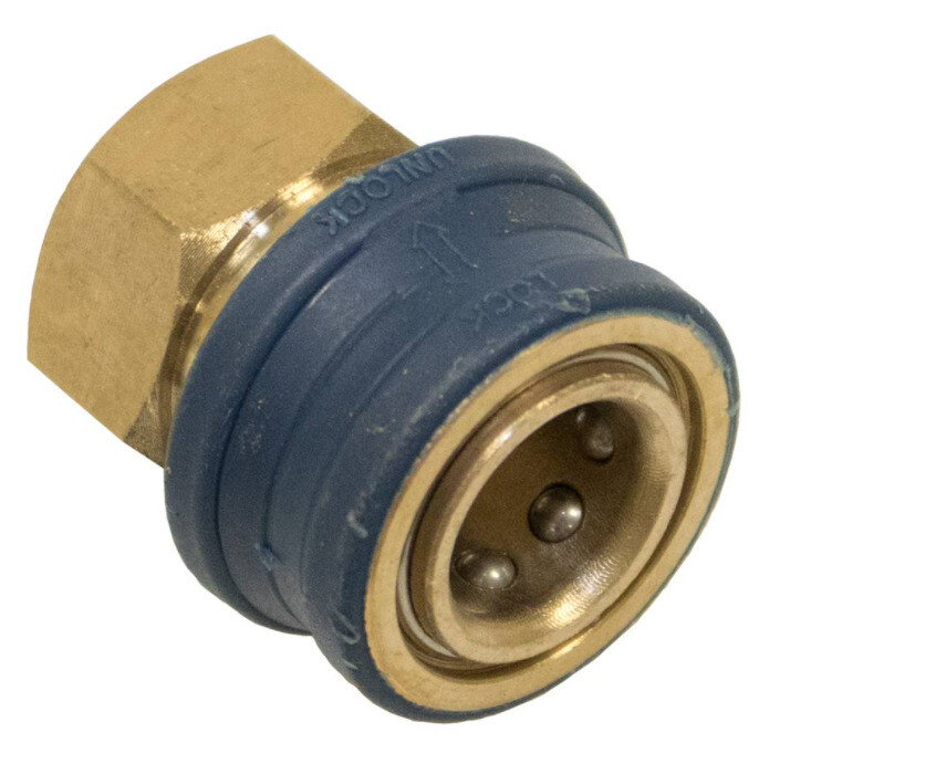 EXCELL F035 Pressure Washer 3/8″ Quick Coupler Disconnect Socket 3/8″ Female NPT