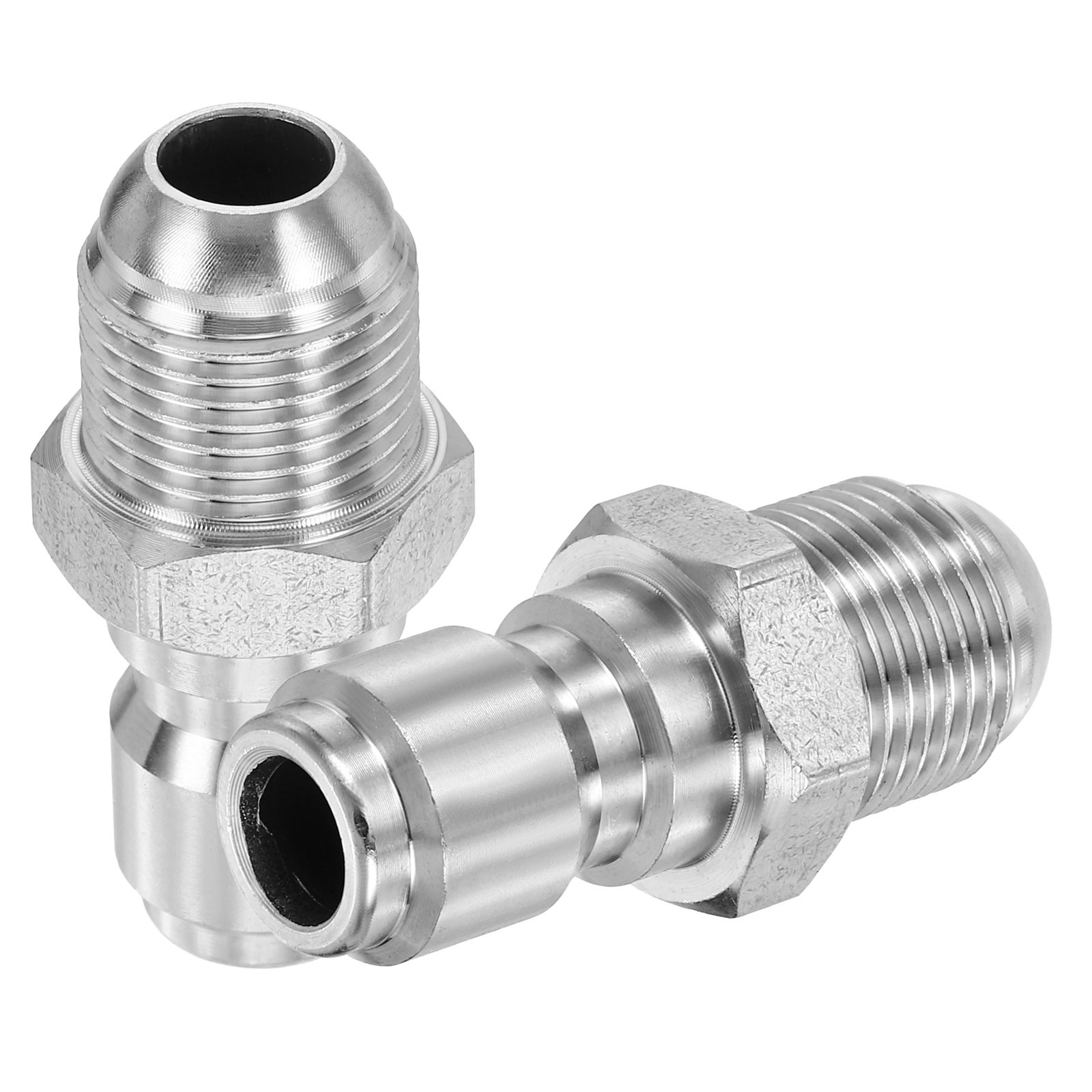 2Pcs Pressure Washer Adapter, 3/8″ Male Quick Plug to G3/8″ Male Fittings Convex