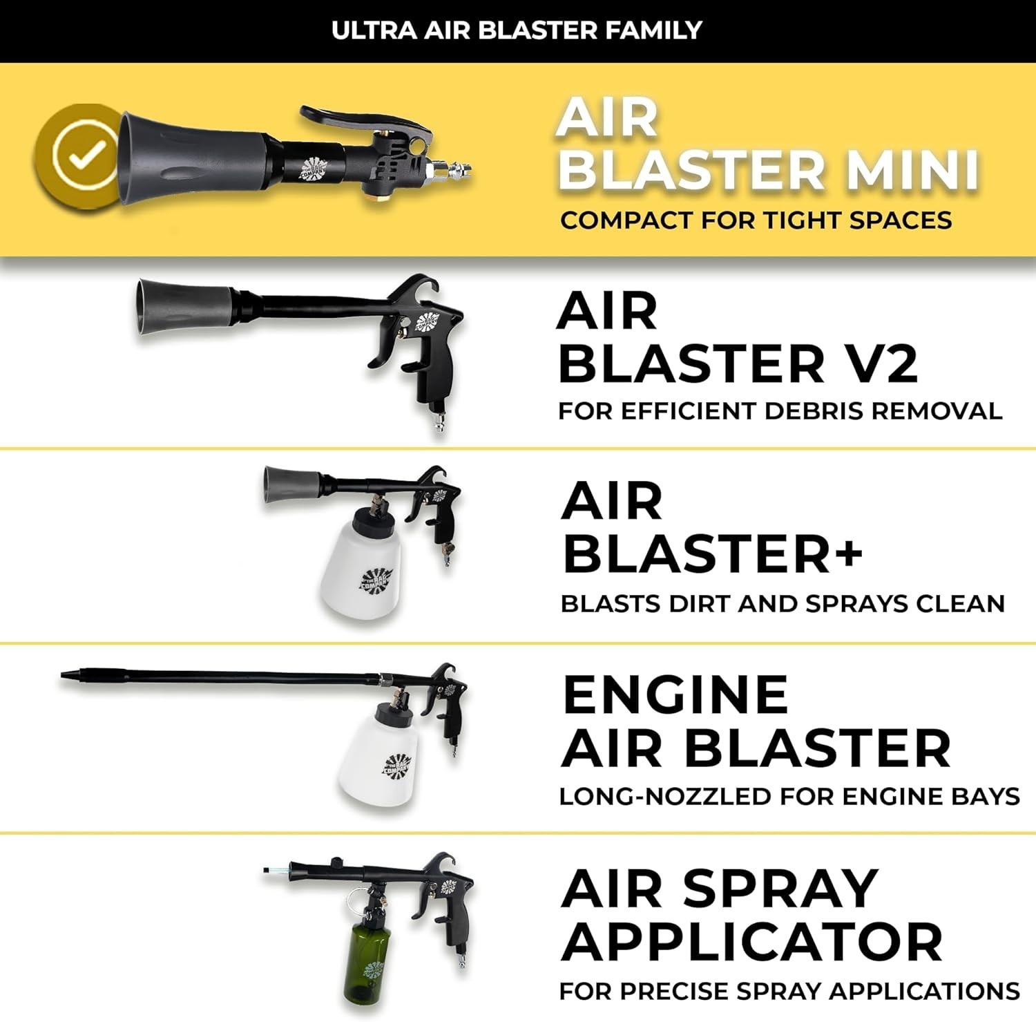– Lift and Blast Dirt and Debris Away for Interior Detailing; Durable and Erg…
