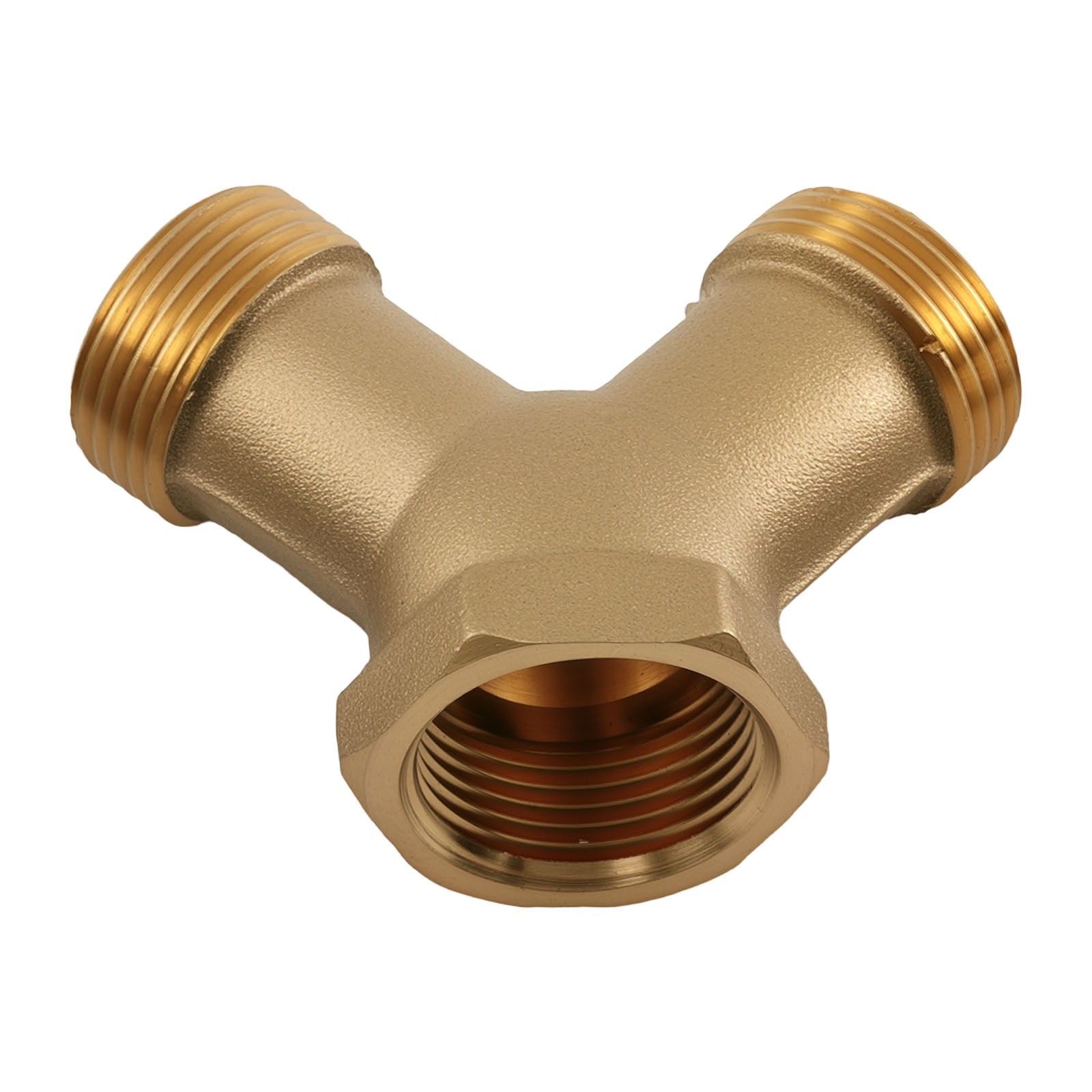 3/8” Pressure Washer Tee Splitter Coupler Y-Shape Two Gun to One Power Washer