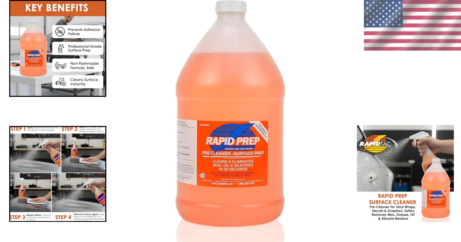Effective Surface Cleaner 128oz – Wax & Grease Remover