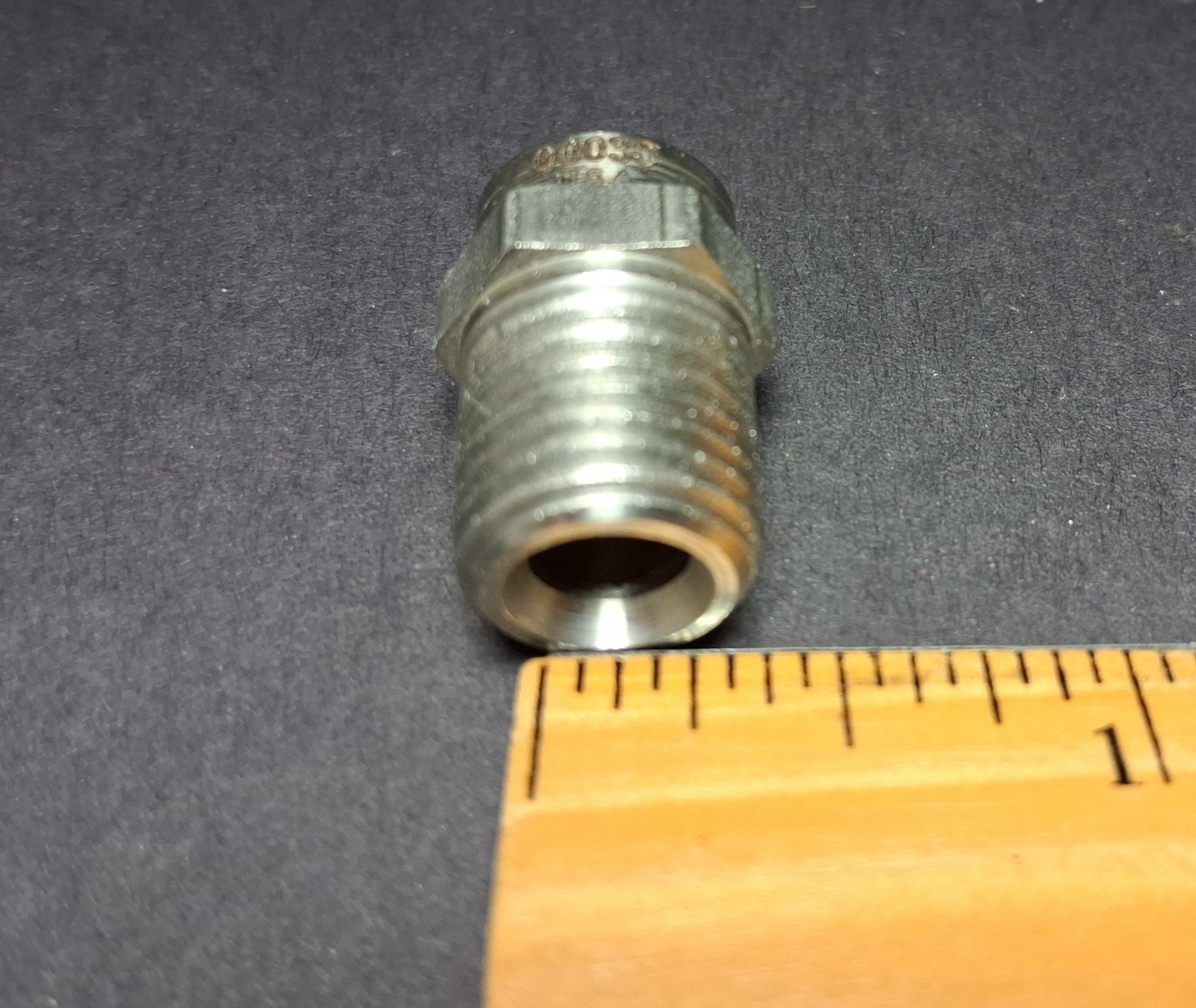 USA Meg 00055 Jetwash 0°, Size 5.5 Pressure Washer Spray Nozzle 1/4″ NPT S/S