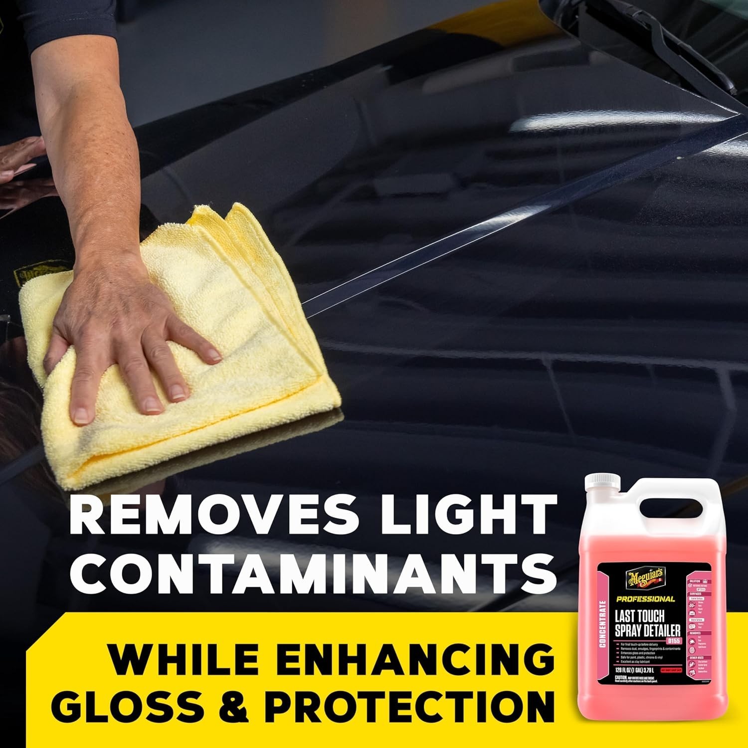 Last Touch Spray Detailer, Great for Use as Clay Lubricant, creates a Showroo…