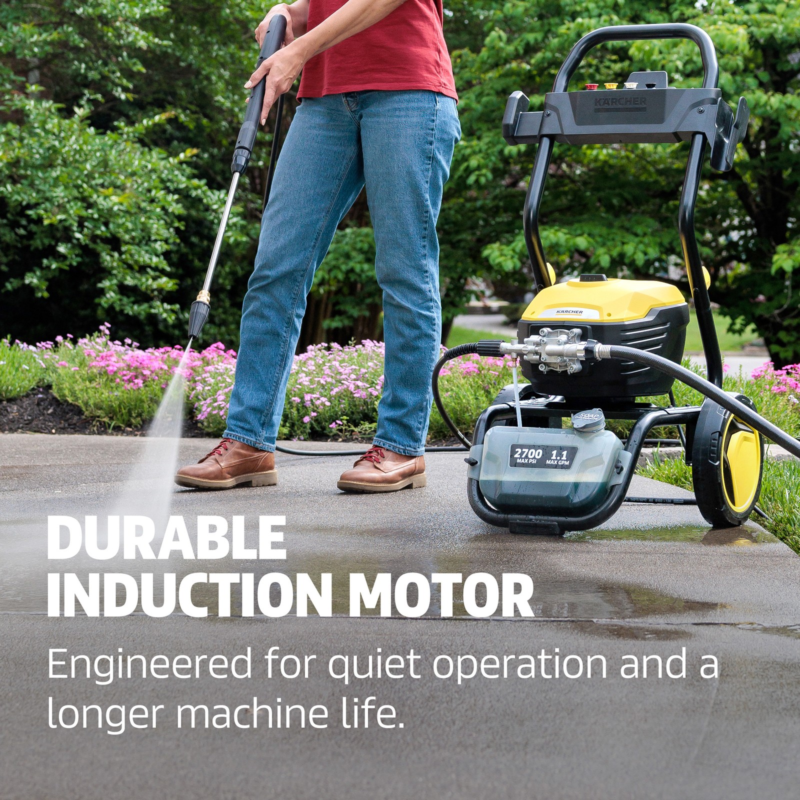 Kärcher K 2700 E 2700 PSI 1.1 max. GPM Pressure Washer, CETA Certified