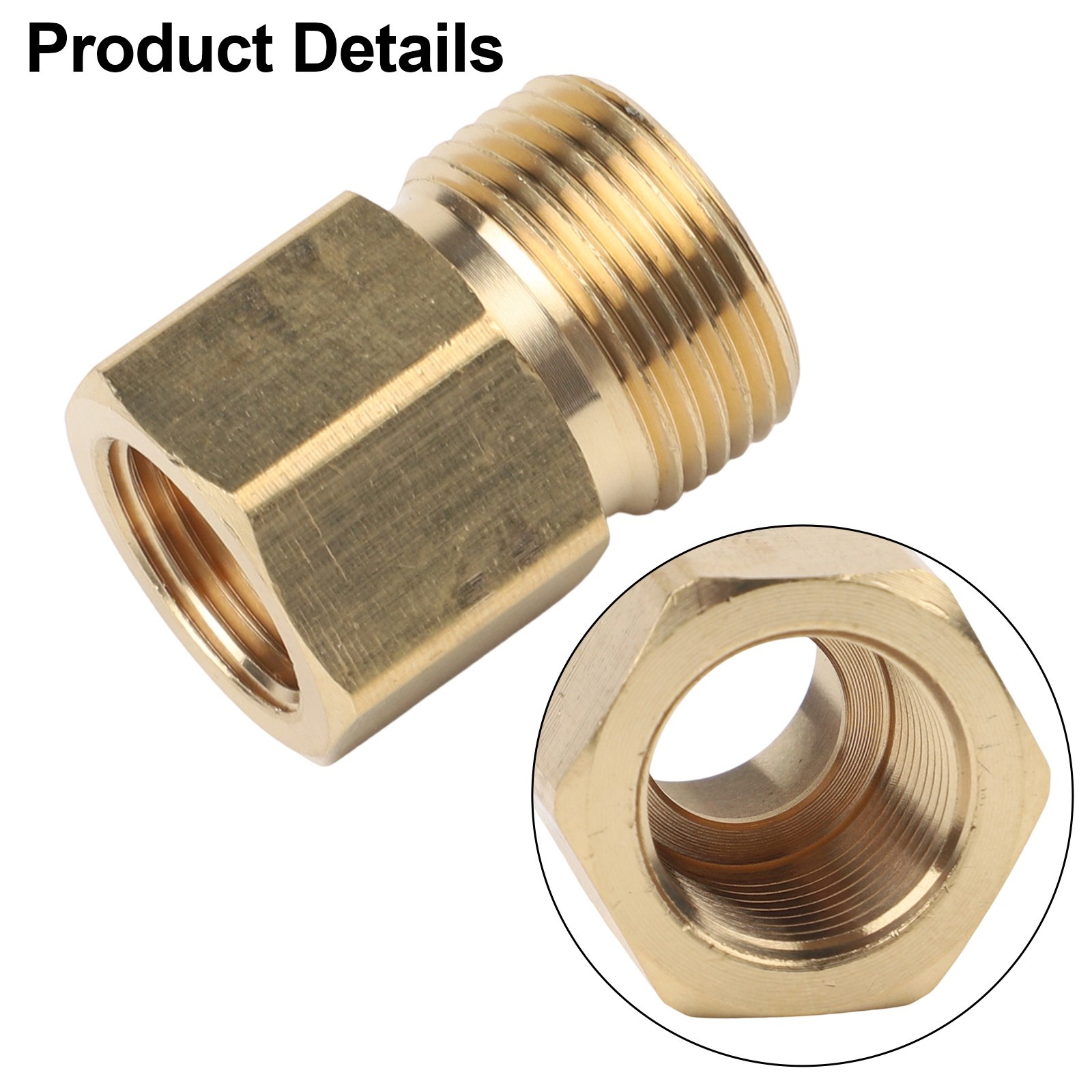 Cleaner Washer Adapter External Thread Internal Thread Power Equipment