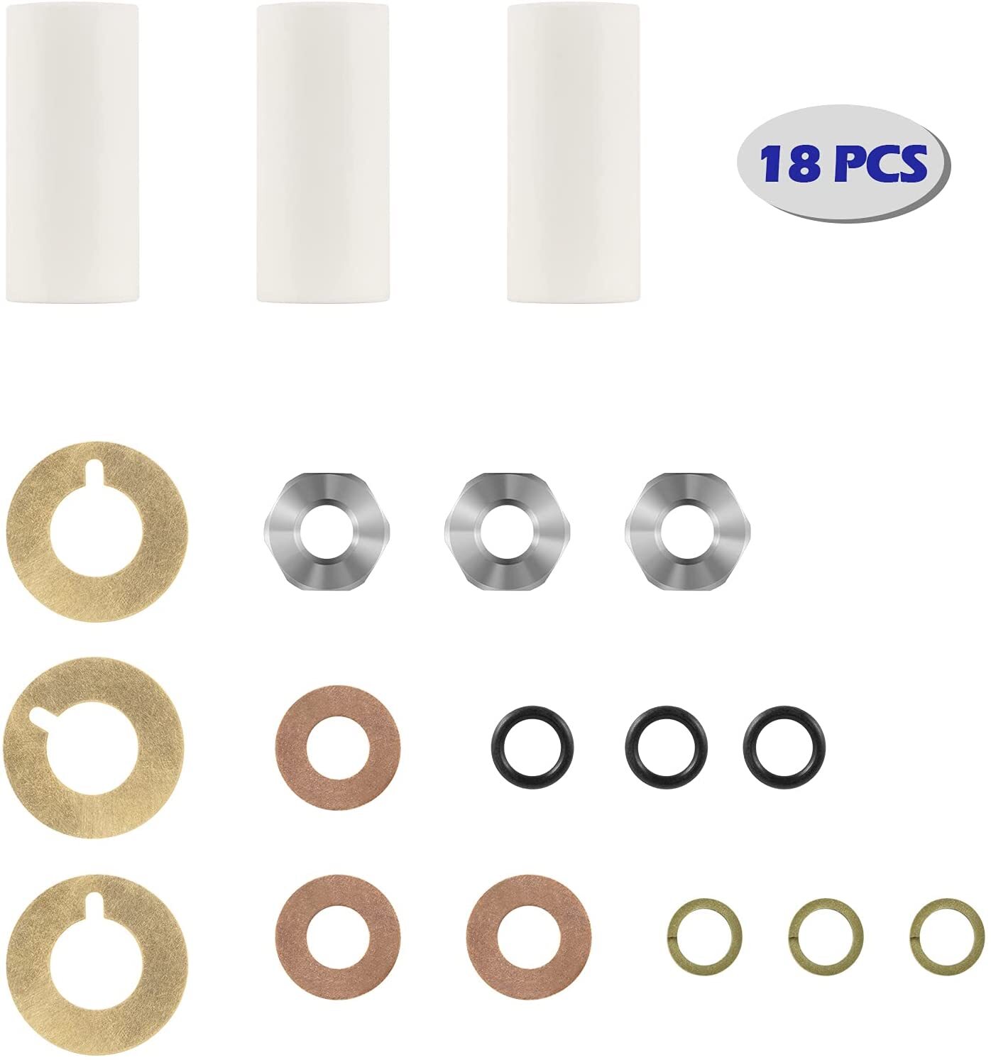 AR2546 Piston Kit Ceramic Plunger Repair Kit for Annovi Reverberi RKV RKA RKV