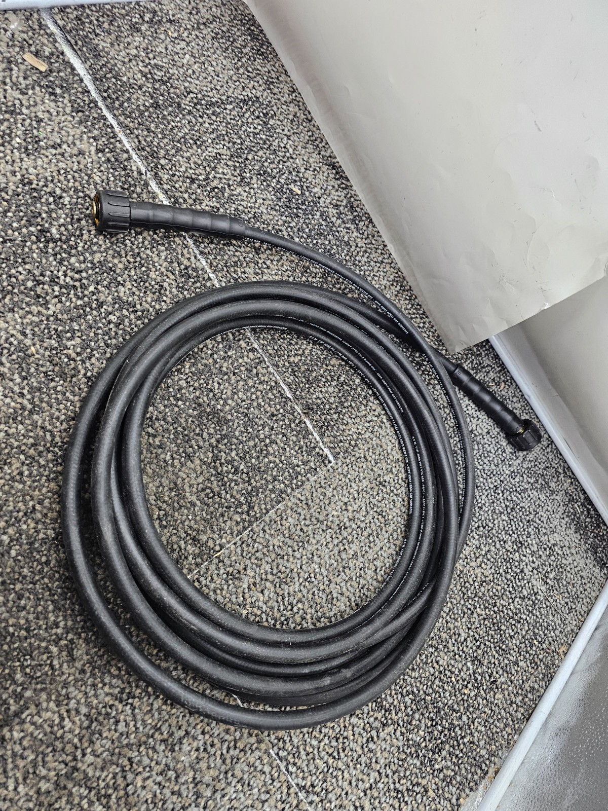 4000PSI 1/4″ Pressure Washer Hose, 20ft. Long Black 104261 0125 For Cold Water