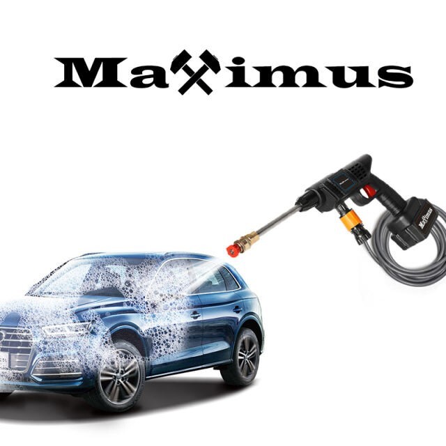 Maximus 24V Cordless Pressure Washer Power Cleaner with Battery & Charger