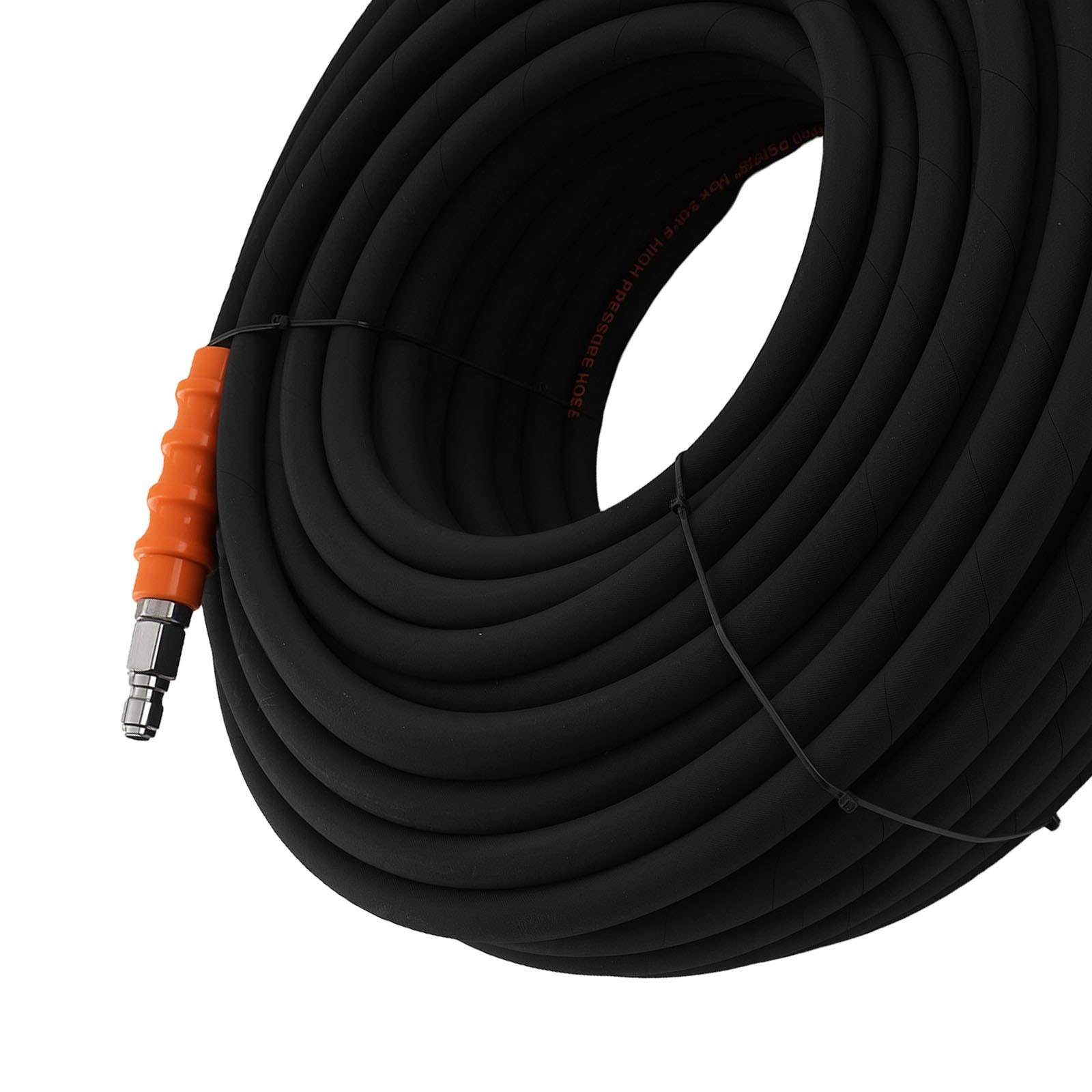 200FT 4800PSI Pressure Washer Hose 3/8″ for Generac Westinghouse Subaru Black