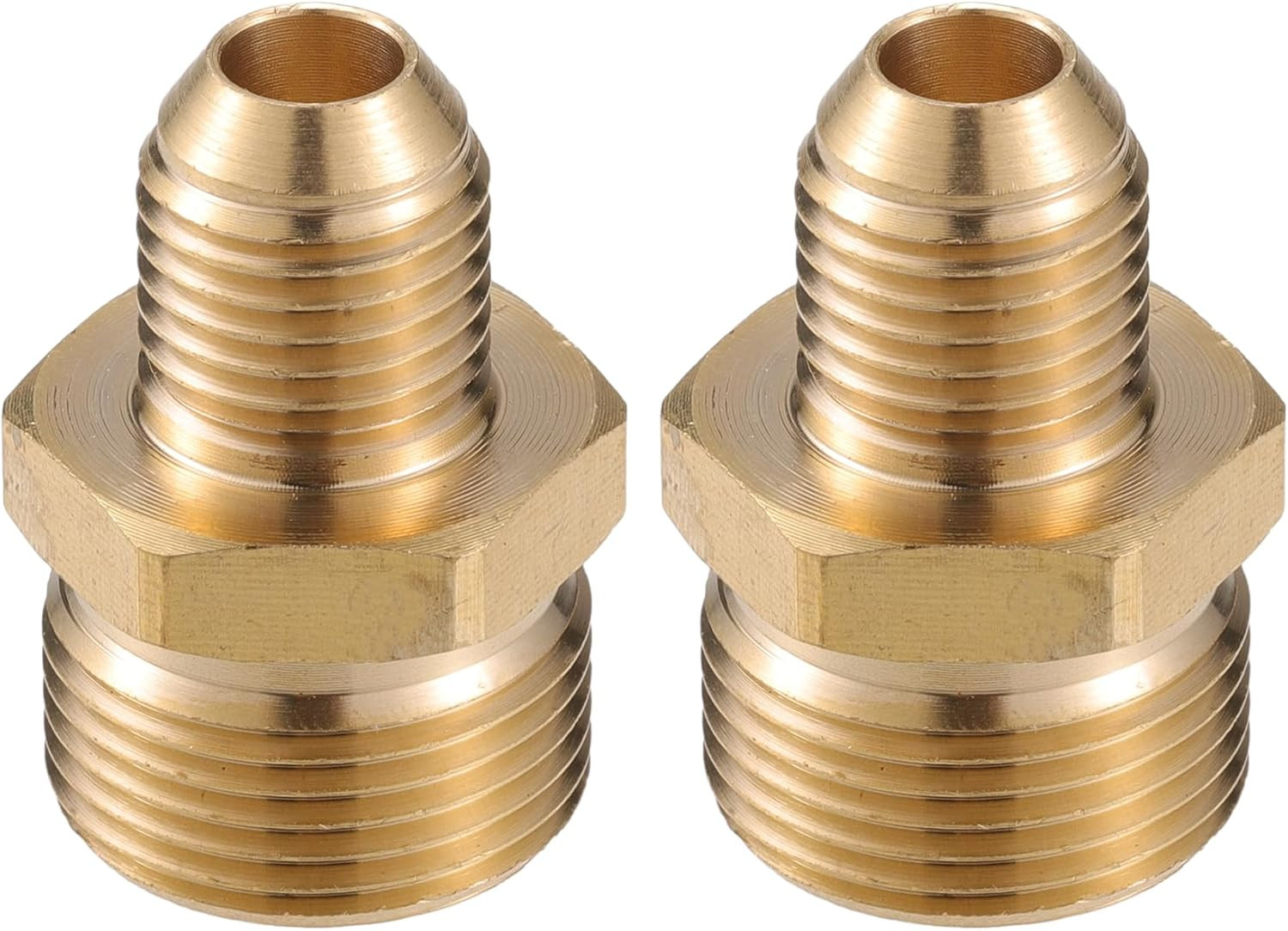 Pressure Washer Connector, 14Mm M22X1.5 to M14X1.5 Male Adapter Brass Screw Hose