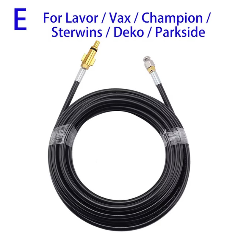 Customizable Length Pressure Washer Sewer Drain Hose Kit for Karcher