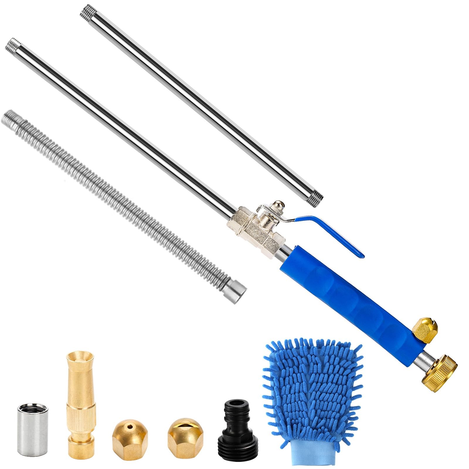 High Pressure Power Washer Wand, Hydro Jet Water Wand Pressure Sprayer,Flexib…