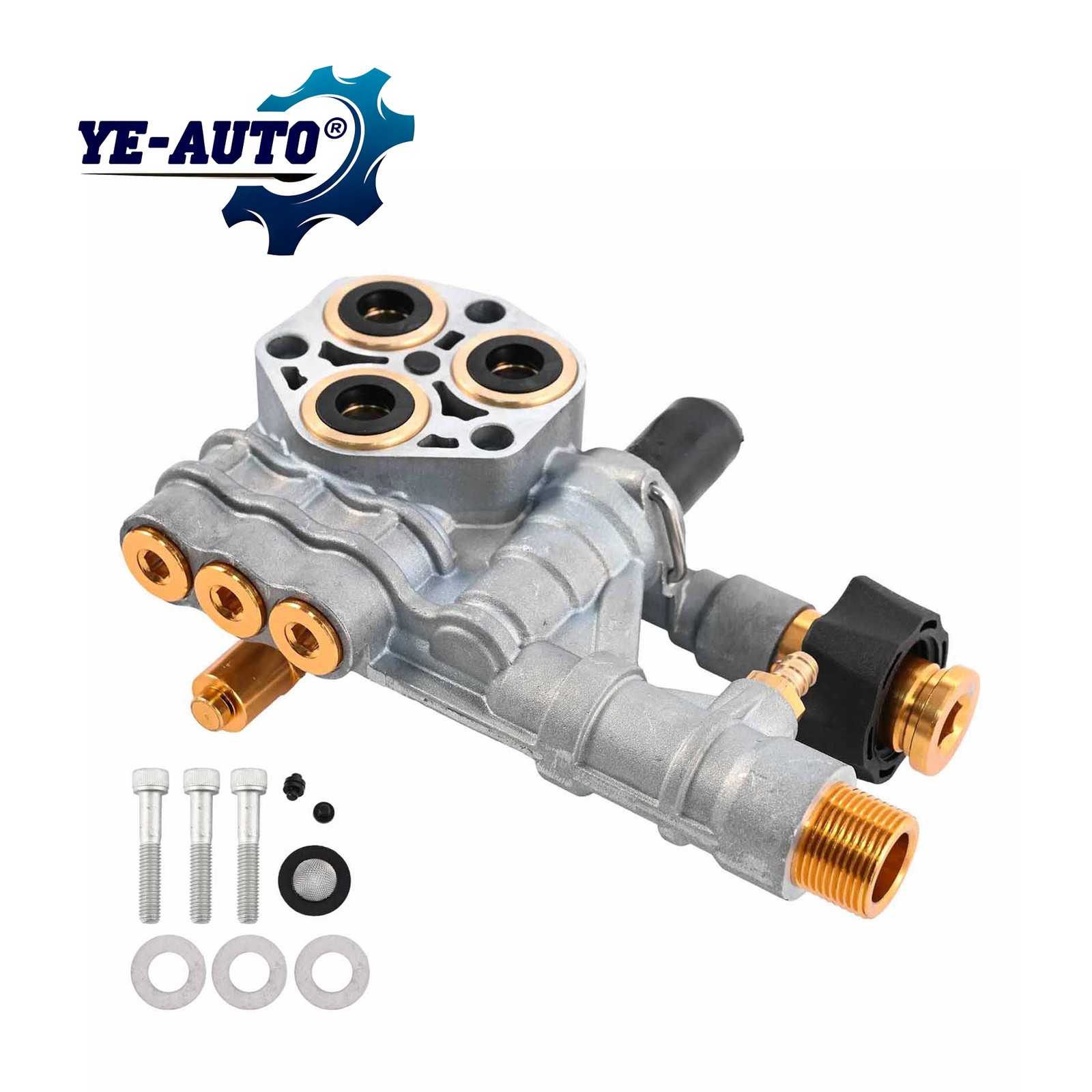 Washer Pump Manifold Kit for 510020 520006 Axial Cam Pressure WasherPump 7108366