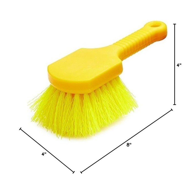 Heavy Duty Cleaning Brush Multi Purpose Tires Grills Decks Trucks Concrete New