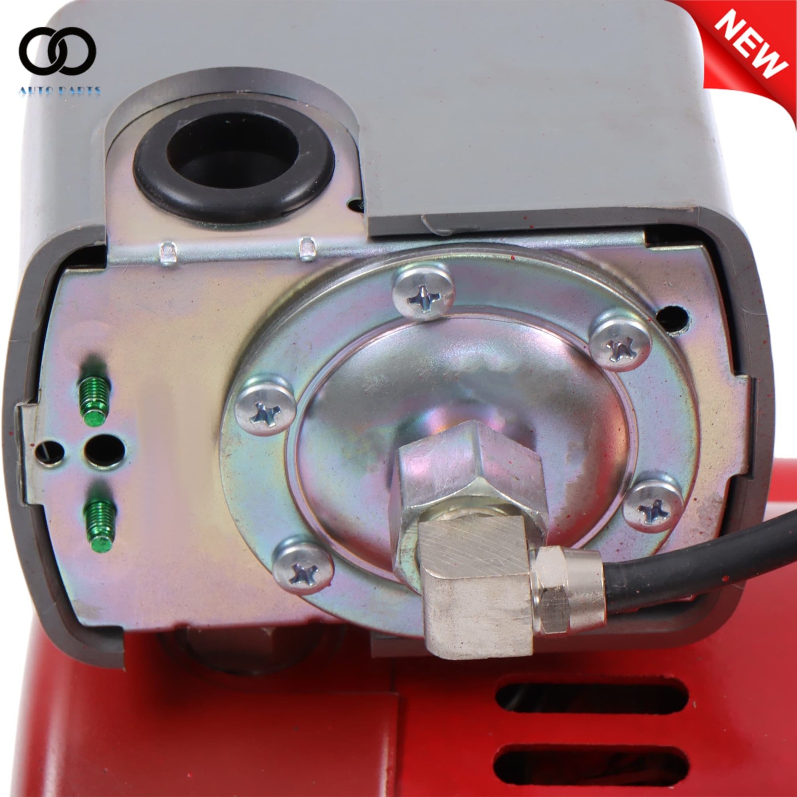 Red 1 HP 23 GPM Dual Voltage 115/230 Volt Cast Iron Shallow Well Jet Pump 602208