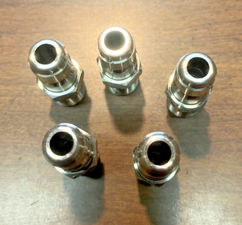 1/2″ Quick Connect Stainless Steel Pressure Washer Hose Adapt Plugs (5 Pack) NPT