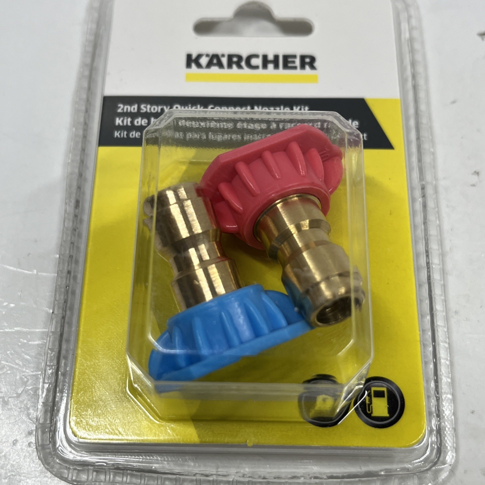 Karcher 2nd Story Soap & Spray Pressure Washer Nozzle Kit (4000 PSI) Pack Of 2