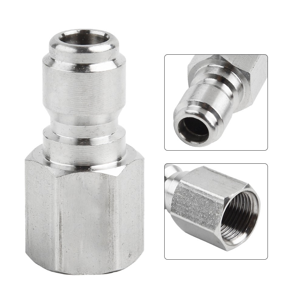 Pressure Washer Quick Connect Adapter-Connectors 14.8mm To 3/8 Coupling
