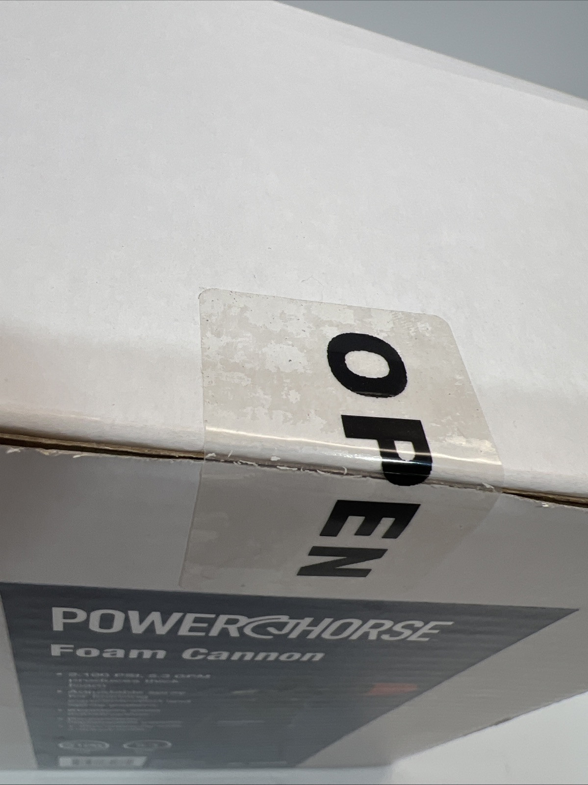 Powerhorse 2100 PSI Foam Cannon Power Washer Sealed Box 115105.