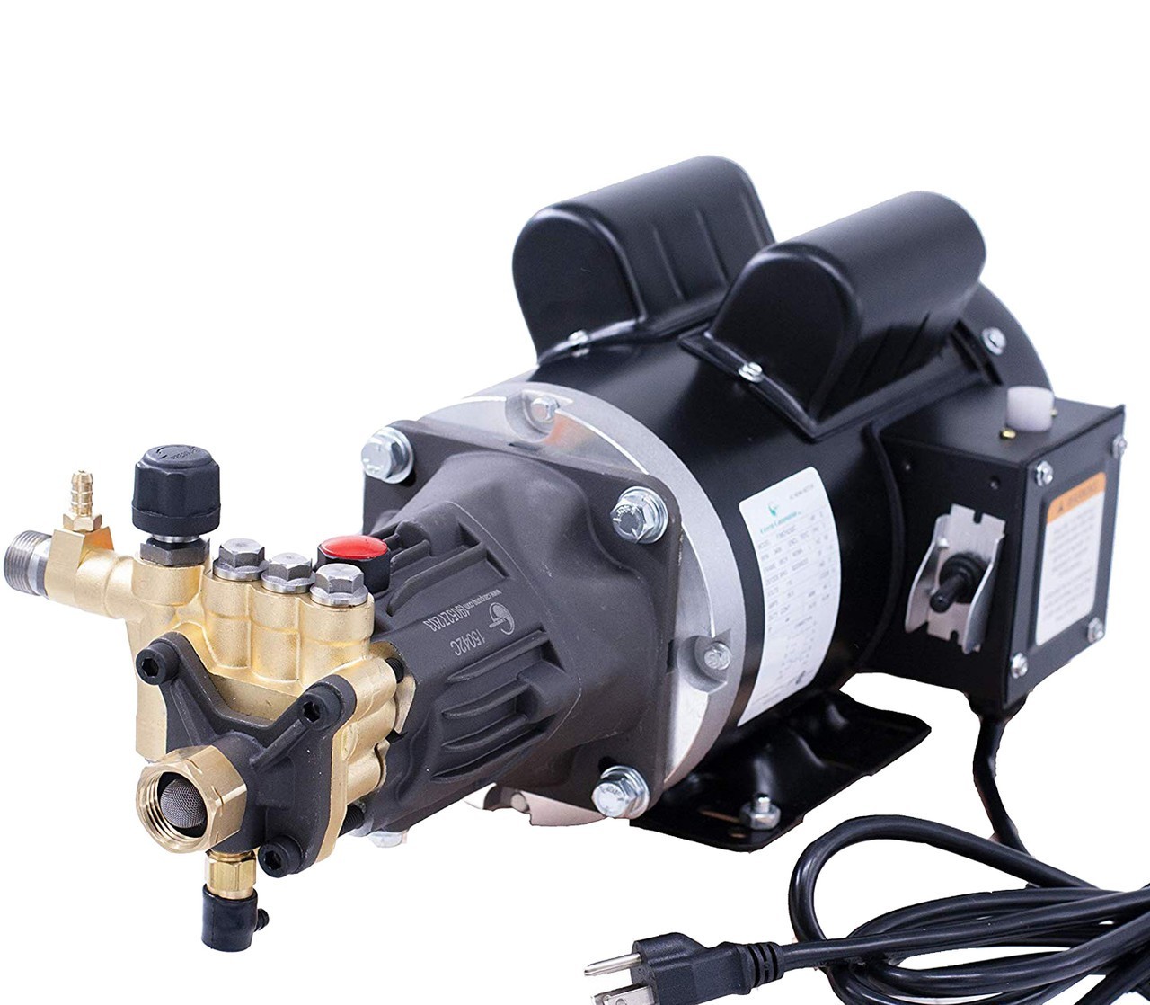 Canpump 1500 PSI 1.9 GPM Electric Pressure Washer w/Accessories, 2 HP 120 V