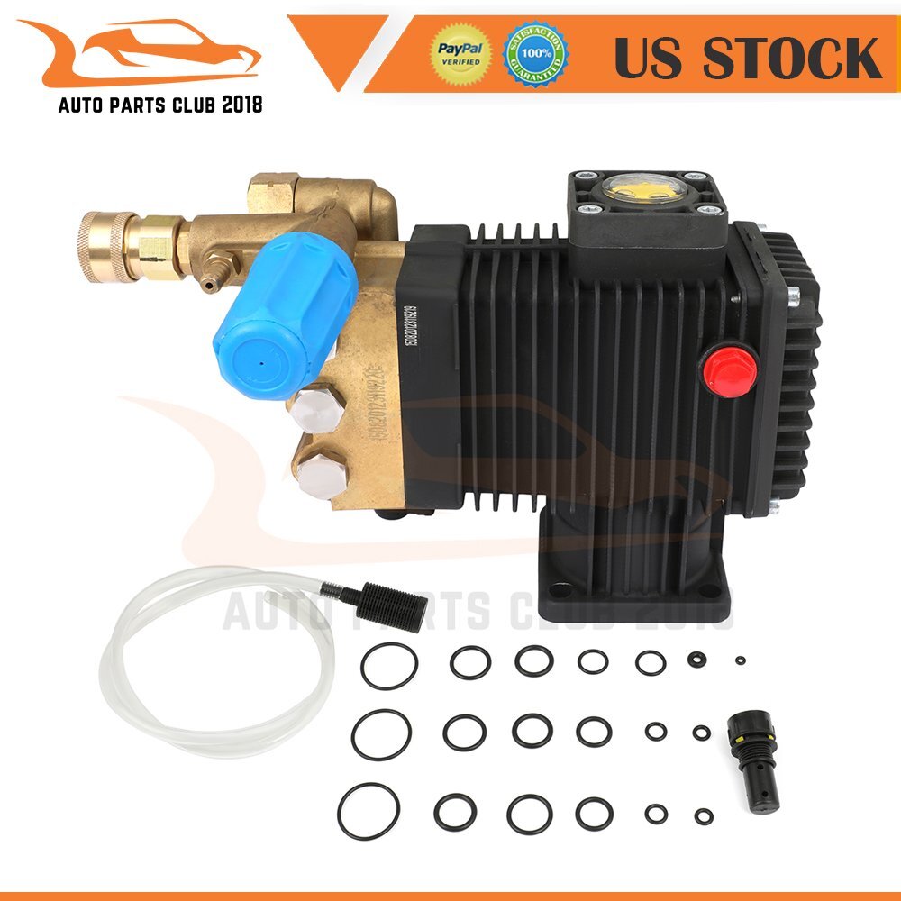 3/4″ Shaft Pressure Washer Pump 3000psi 2.5GPM 3400 RPM 3-0414 Free Shippiping.