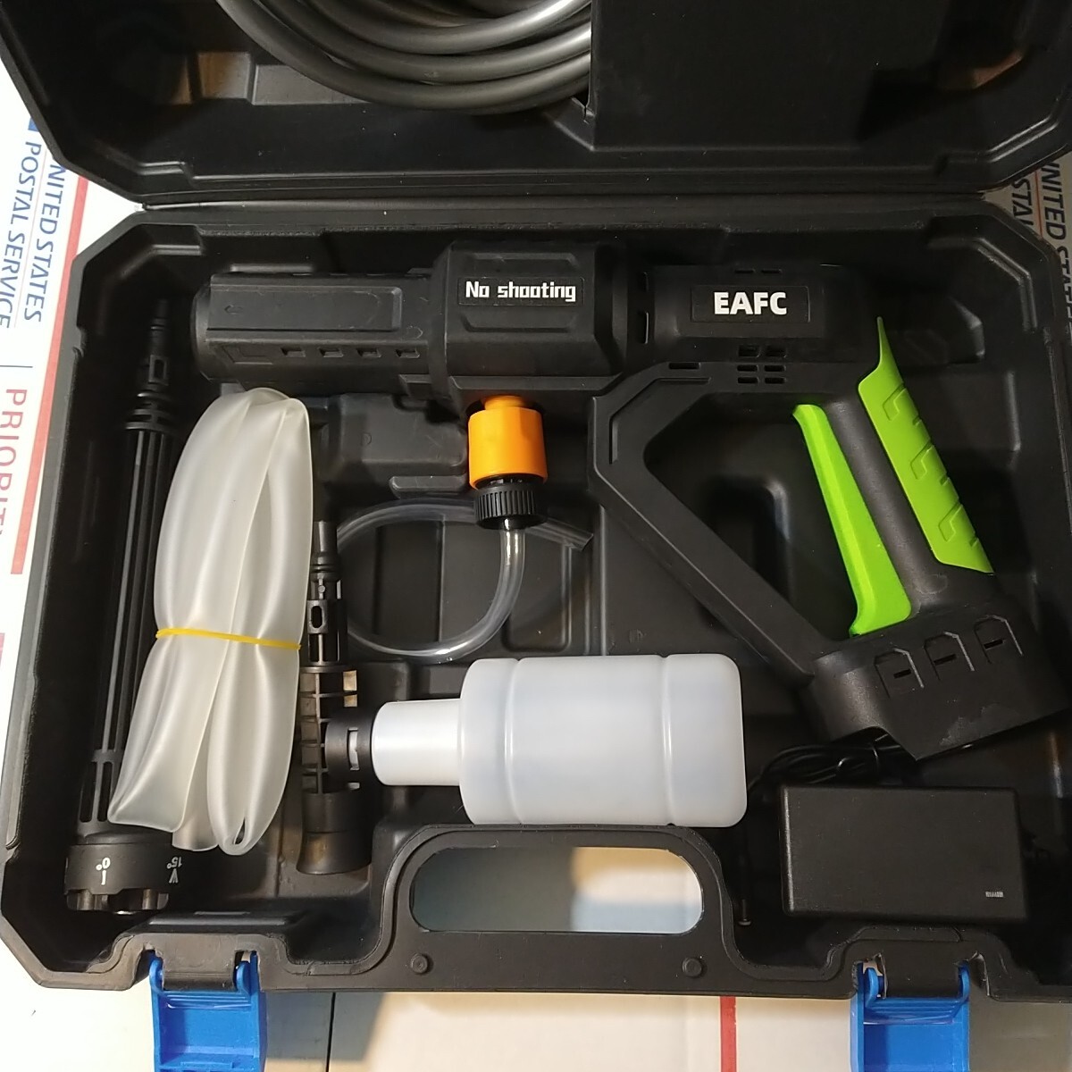 EAFC Cordless Pressure Washer Max 1000Psi 3 Speed Battery Pressure Washer CARS