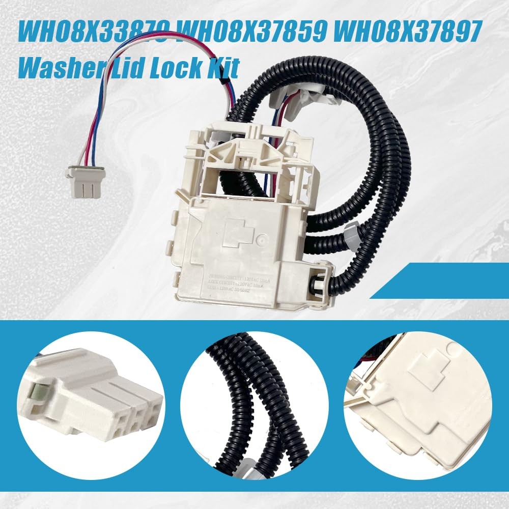 290D3070P002 WH08X32697 Washer Lid Lock Switch Kit For GE Hotpoint WH01X27954
