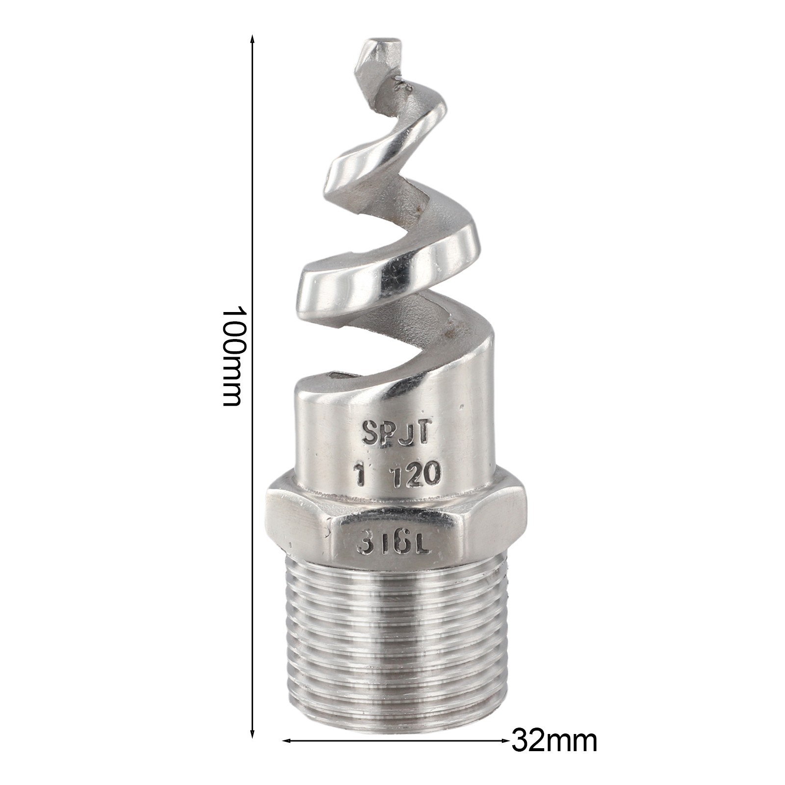 Stainless Steel Nozzle for Effective Cleaning in Various Industrial Tasks
