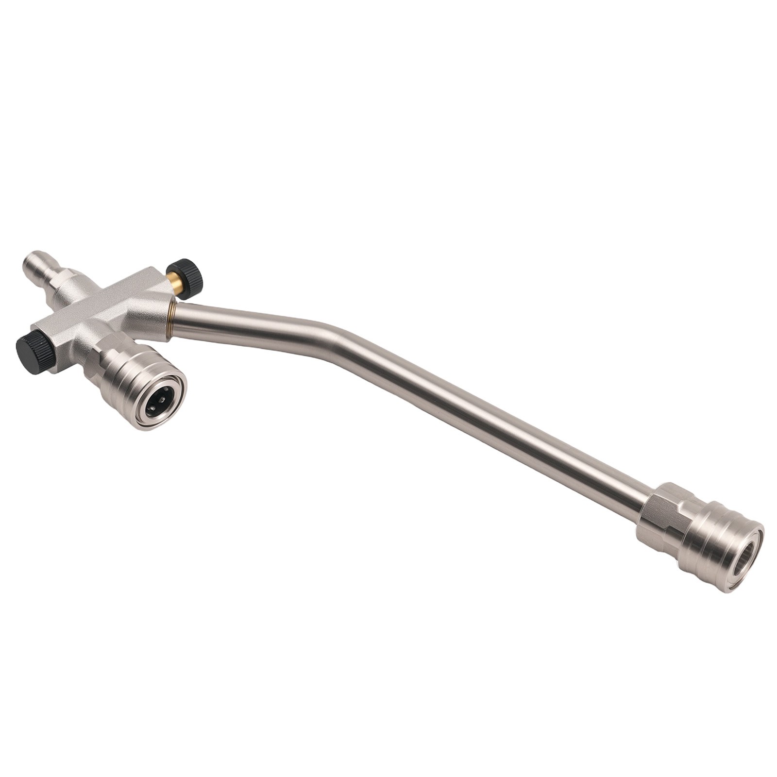 Pressure Washer Foam Lance Dual Use & 5 Spray Nozzles 4000 PSI 1/4″ Stainless