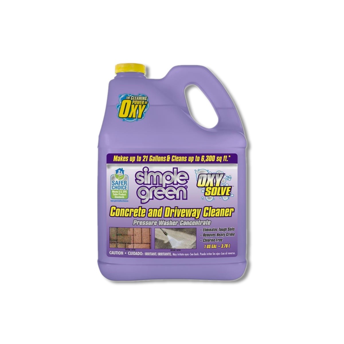 Simple Green Oxy Solve Concrete Cleaner 1 gal Liquid 4 Pack 2310000418233/ 4 PK