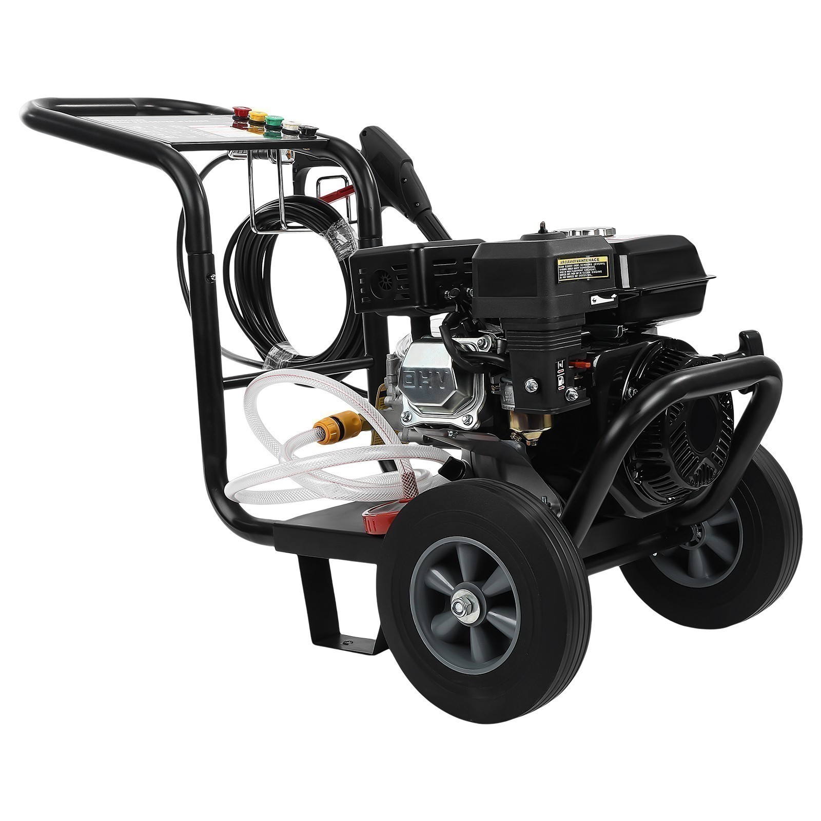 3500 PSI 212cc Gas Pressure Washer Gas Powered Washer 2.6 GPM 5 Nozzles 240BAR