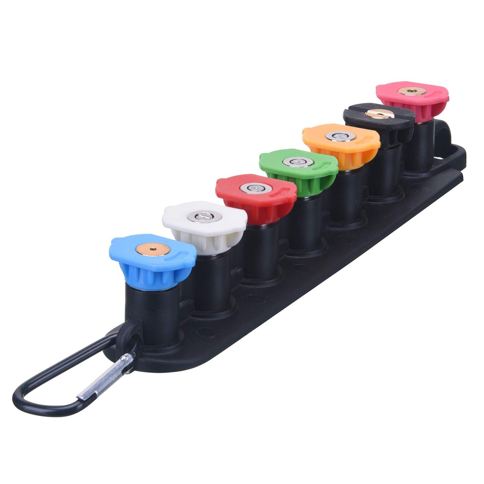 Pressure Washer Tips Set with Nozzle Holder, 7 Nozzle Tips