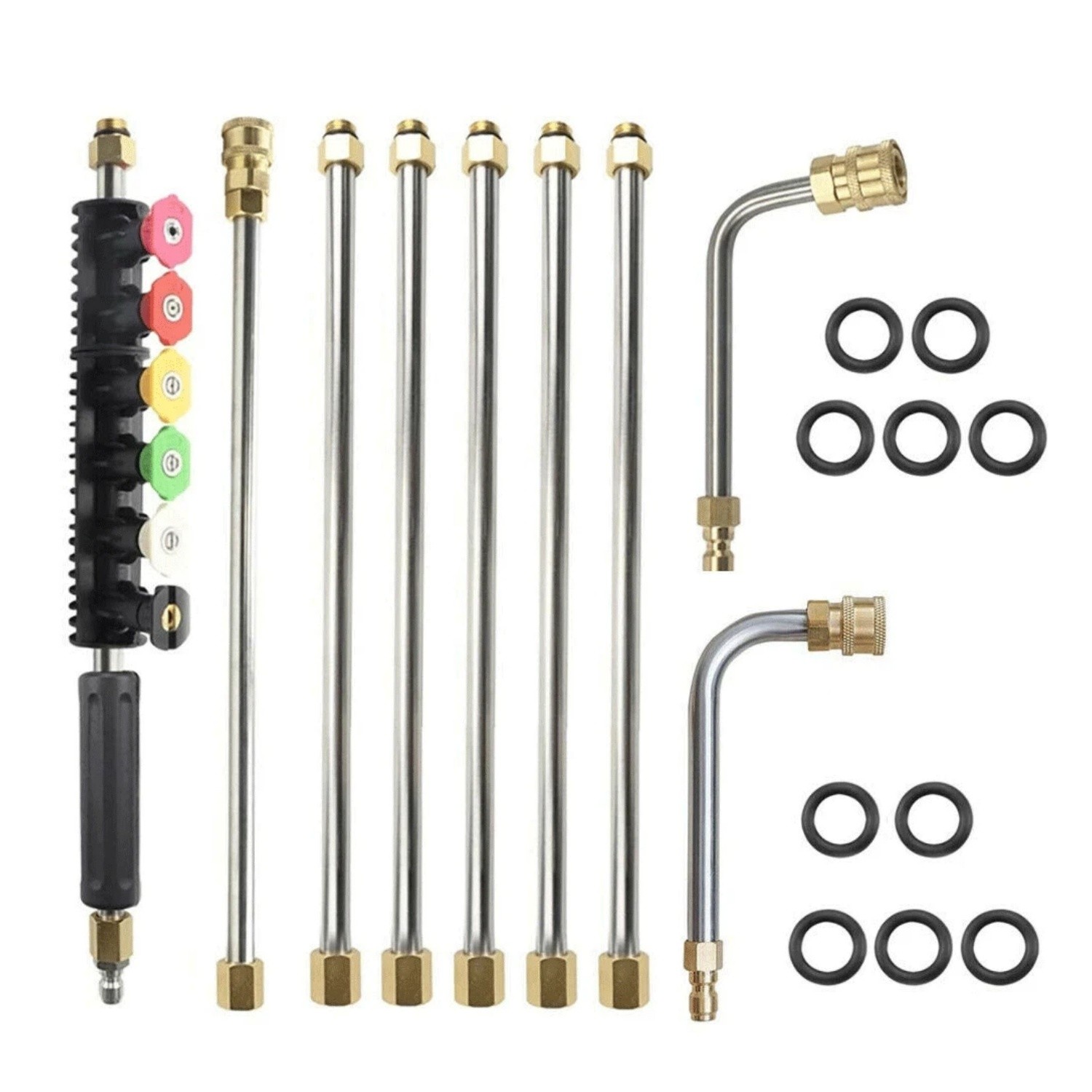 Gutter Cleaning Tool Extension Wand Lance Rod High Pressure Washer Roof Cleaner