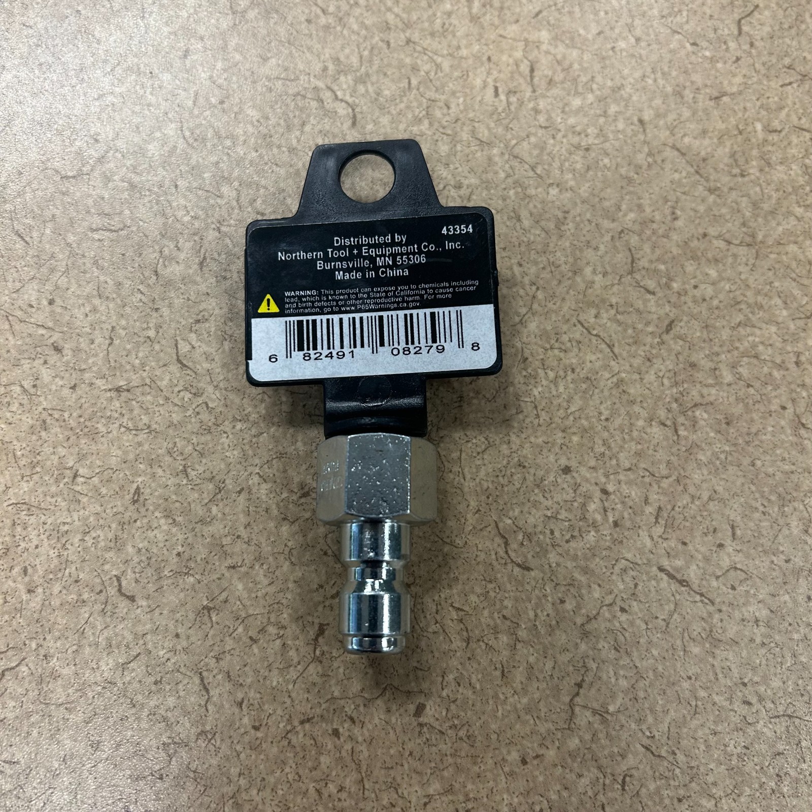 Pressure Washer Quick-Coupler Female Plug – 1/4in. NPT-F – 5200 PSI – 6.0GPM